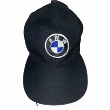 BMW Hat Black Baseball Cap  Adjustable Embroidered Logo Racing Vintage