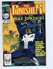 Punisher War Journal #23 Marvel 1990 Fire Power Among the Ruins ! Part 1