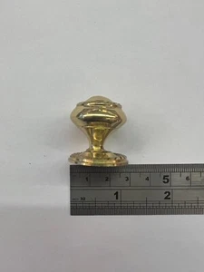 25mm Georgian Brass Knobs - Picture 1 of 3