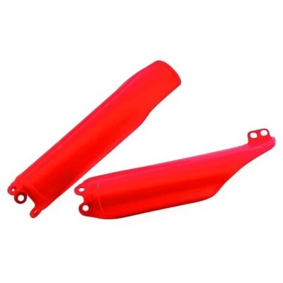 Protectores de horquilla rojo neón Rtech Honda CRF450X 2005-2016 Foto 1 de 2