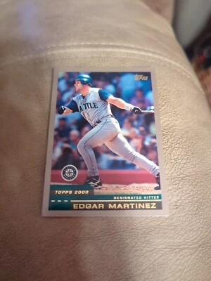 2000 Topps Edgar Martinez Seattle Mariners #89 - Image 1 of 2