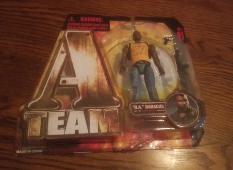 NEW A-Team Movie B.A. Baracus 2010 Jazwares Figure Quinton Jackson MOC VINTAGE Cover