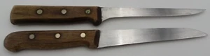 Vintage R.H. Forschner Victorinox Switzerland Boning & Chef Knife /w Wood Handle - Picture 1 of 12