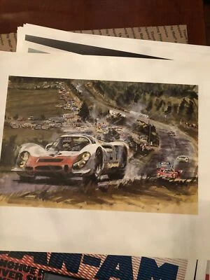 Walter Gotschke PORSCHE Rennsport Fascination poster - Image 1 of 3