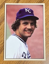 “George Brett” ‘74 Kansas City Royals Rookie Season Card Tribute ( Ultra Rare! )