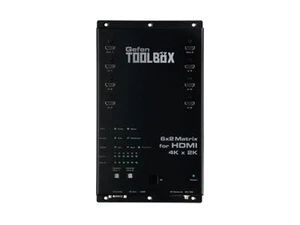 Gefen GTB-HD4K2K-642-BLK 6x2 Matrix Switcher für HDMI 4Kx2K schwarz - Bild 1 von 1