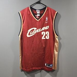 LeBron James Cleveland Cavaliers Size Large NBA Reebok Jersey #23