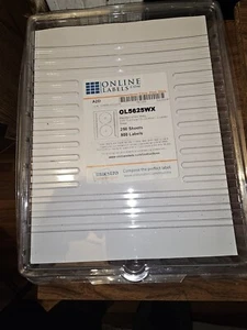 Standard weiß matt - 4,65" Vollgesicht CD Etiketten Produkt OL5625WX - - Bild 1 von 3