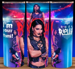 Rhea Wrestling Ripley I'm Your Mami Bad Girl Cup Mug Tumbler 20oz - Picture 1 of 3
