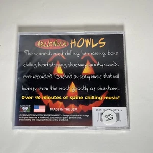 Halloween Howls Spooky Sounds Scary Music New Sealed CD 40 minutes - Picture 1 of 2