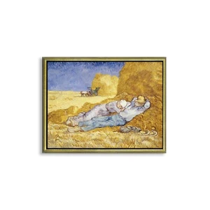 Stampa su Carta su tela o Quadro su tela o Cornice Vincent van Gogh Noon: Rest - Imagen 1 de 9