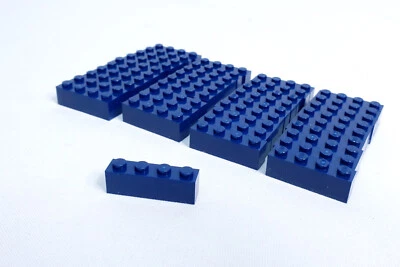 LEGO 3010 1x4 Stein Dunkelblau 38 Stück NEU 4211103 - Bild 1 von 2