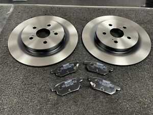 FIT FOR LEXUS CT200H  REAR BRAKE DISCS AND BRAKE PADS 279MM DISCS
