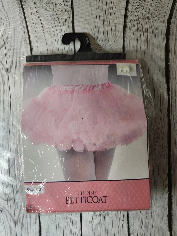 Enagua Completa Rosa Niños S/M Disfraces EE. UU. Tutú Bailarina Disfraz Halloween Foto 1 de 3