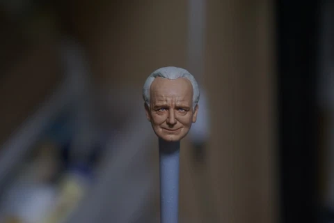 1/12 Starwars blackseries Palpatine custom painted head Cover