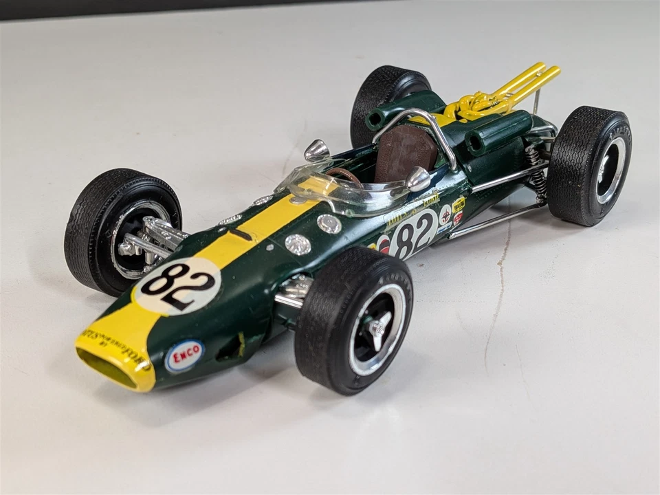 IMC 1965 '65 Lotus Powered by Ford Indy #82 Jim Clark Racing Car Built 1/25 - Image 1 of 4