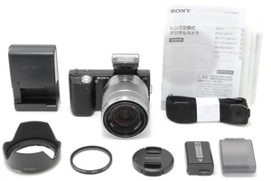 [NEAR MINT] SONY Alpha a NEX-5 Mirrorless Digital Camera 18-55mm w/Strap Japan - Picture 1 of 9