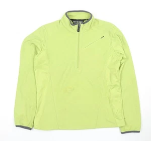 Columbia Women's Green Medium Fleece Sweatshirt - Picture 1 of 12