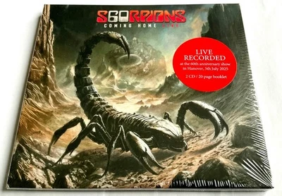Scorpions - Coming Home - Live - 60th Anniversary Edition - NEW 2 CD Set - image 1 of 4