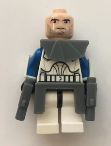 Lego Star Wars Captain Rex Minifigure Phase 1 Clone Trooper (No Helmet) - Picture 1 of 2