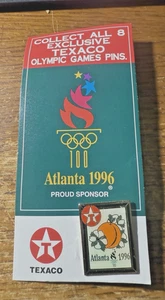 1996 ATLANTA SUMMER OLYMPICS -- TEXACO -- FEBRUARY SPONSOR'S PIN - Picture 1 of 4