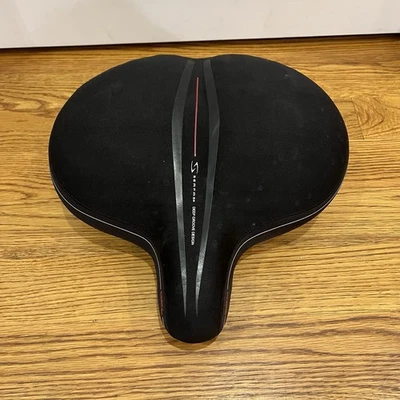 Седло Serfas CRS-1 Super Cruiser суперширокое удобное сиденье с реактивным гелем - Изображение 1 из 4