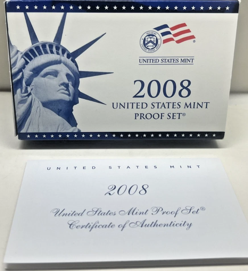 2008S United States Mint Proof Set (14 Piece Set) - Image 1 of 3