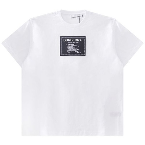 Burberry T Shirt Uomo Prosum Label Bianco 8064397 A1464 48951943