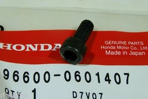 QTY 2 NEW OEM HONDA CBR600 CBR900 SOCKET BOLT (6X14) 96600-06014-07 - Picture 1 of 1