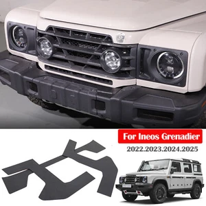 Front Bumper Anti-skid Plate Trim For Ineos Grenadier 2022-2024 Aluminum Alloy - Bild 1 von 16