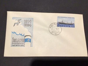 Iceland 1964 Iceland steamship company first day issue postal cover Ref 60316 - Picture 1 of 2