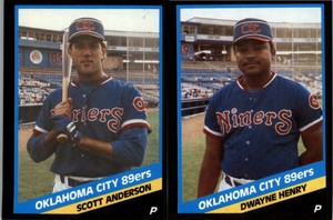1988 CMC AAA Oklahoma City 89ers - YOU PICK THE CARD
