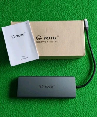TOTU 13-In-1 Type C Hub Pro Ethernet Port, 4K USB C Etc HB003A - Image 1 of 4