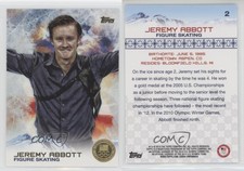 2014 Topps US Olympic & Paralympic Team and Hopefuls Gold Jeremy Abbott #2