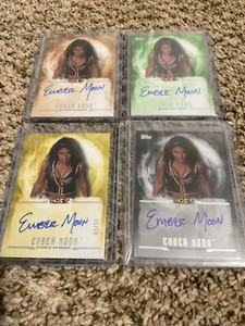 Ember Moon - 2017 Topps WWE UNDISPUTED Rainbow Black Gold Green Bronze