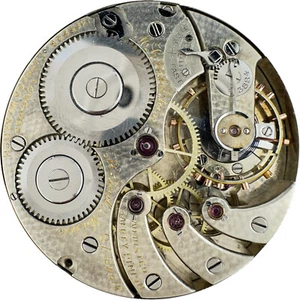 Antique Longines Monarch Express 21J Wind Railroad Hunter Pocket Watch Movement - Picture 1 of 4