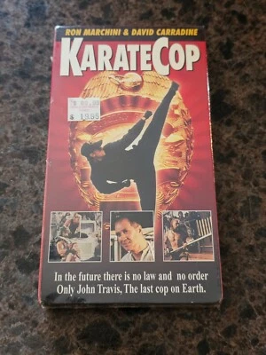 BRAND NEW Karate Cop (VHS; 1992) David Carradine RARE Sealed OOP *See Pics - Image 1 of 4