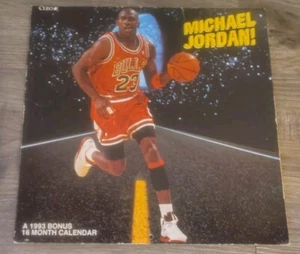 Vtg Original 1993 Michael Jordan Chicago Bulls Cleo Calendar Poster 36 x 24 NOS - Picture 1 of 5