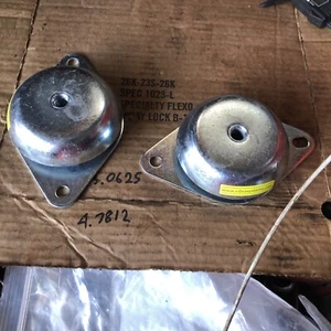 2 piezas: Vibra Systems montaje en taza chapado acero 700 libras. Carga máxima VSCM-2 - Imagen 1 de 12