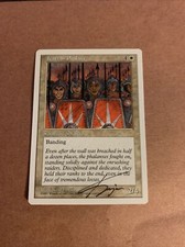 MTG Magic Icatian Phalanx Signed Artist Proof x1 5th Edition Kaja Foglio