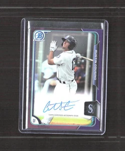 2015 Bowman Chrome #BCAP-AC Austin Cousino Prospect Auto Purple Refractors - Picture 1 of 2