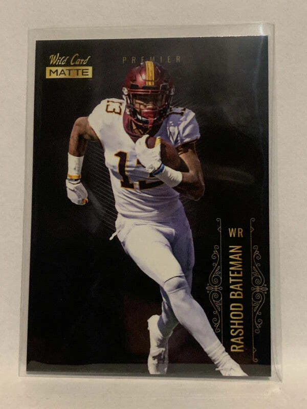 #MBC-22 Rashod Bateman Rookie Minnesota  2021 Wild Card Matte Football Card NHL - Image 1 of 2