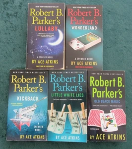 LOT 6 PB ROBERT B. PARKER'S SPENSER SERIES BY ACE ATKINS: LULLABY; WONDERLAND ++ - Picture 1 of 4
