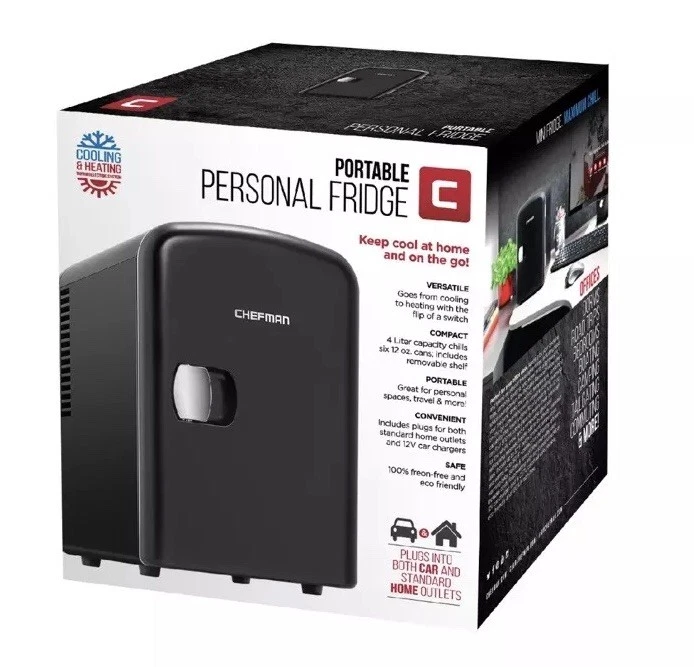 Chefman Portable Personal Fridge