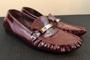 Ralph Lauren Damen Flats Rot 8.5B Polo Halbschuhe - Bild 1 von 8