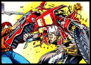 1993 Deathmate #79 Bad Idea Magnus vs Battlestone Valiant Image UD - Picture 1 of 2