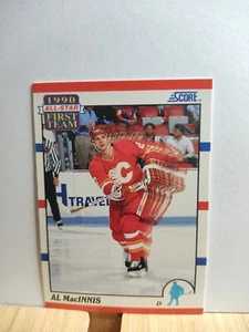 Al MacInnis🏆1990-91 Score All-Star #314 NHL Ice Hockey Card🏆FREE POST - Bild 1 von 2
