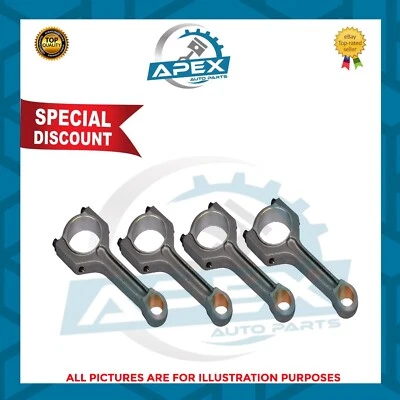 BMW E60 E81 E87 E90 E92 E93 318I 320I 2.0 Essence N43B20A Bielles - 4 Pièce - Photo 1/2