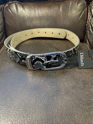 Steve Madden  Women’s Belt NWT Snake Skin Size Small - Image 1 of 4