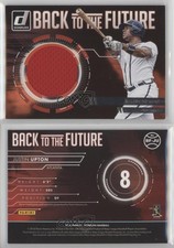 2016 Panini Donruss Back to the Future Materials Justin Upton #BF-JU